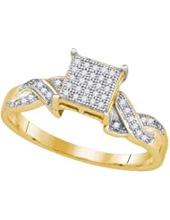 0.15CTW-DIA MICRO-PAVE RING