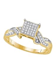 0.15CTW-DIA MICRO-PAVE RING