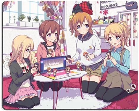Love Live Minami Kotori Hoshizora Rin Kosaka Honoka Ayase Eri Anime Game Gaming Mouse Pad