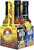 Blairs Mini Death Hot Sauce 4 Pack - 2 oz bottles