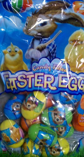 HOP Movie 24 Candy Filled Easter Eggs Easter Egg Hunt with character candy