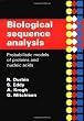 Biological Sequence Analysis: Probabilistic Models of Proteins and Nucleic Acids
