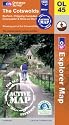 The Cotswolds (OS Explorer Map Active)