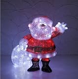 クリスマス 3Dモチーフライト サンタクロースの画像