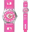 Cincinnati Reds MLB Girls "Future Star Series" Watch (Pink)