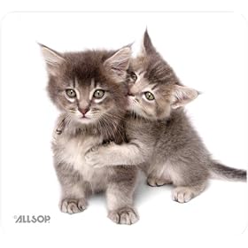 Allsop 30184 Naturesmart Mouse Pad, Kittens