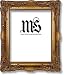 Frame for Picture Photo Diploma or Poster, Antique-Gold, style #631