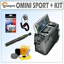 Lowepro Omni Sport (Black) Camera Case Plus Camera Accessory Package