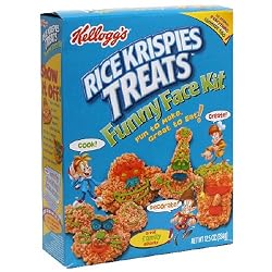Crafty Cooking Kits Kellogg's Rice Krispies Treats Funny Face, 12.5-Ounce Boxes (Pack of 8)