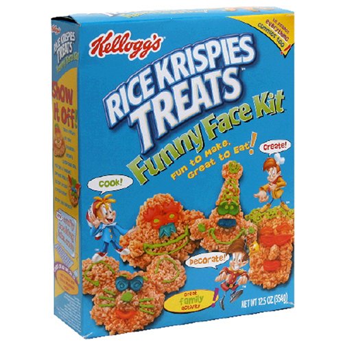 Crafty Cooking Kits Kellogg's Rice Krispies Funny Face, 12.5-Ounce Boxes (Pack of 8) by Crafty Cooking Kits