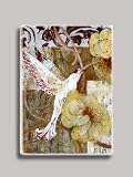 Abstract Hummingbird Refrigerator Magnet