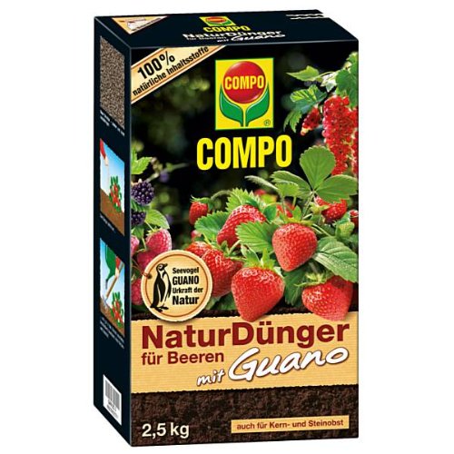 Compo 12726 NaturD&uuml;nger f&uuml;r Beeren mit Guano 2.5 kg Preisvergleich