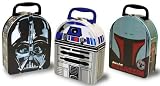 Star Wars Head Shape Carry All Tin Box Styles may vary (one piece)