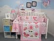 SoHo Boutique Butterfly Kisses Baby Crib Bedding Set 10pcs