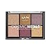 NYX PROFESSIONAL MAKEUP Cosmic Metals Shadow Palette, 0.04 Ounce