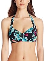Seafolly Sujetador de Bikini (Negro)