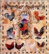Country Journal BOM Maggie Walker 8 Chicken Rooster Quilt Patterns