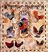 Country Journal BOM Maggie Walker 8 Chicken Rooster Quilt Patterns