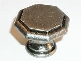 Devon knob 1 1/4 in Antique Pewter
