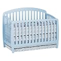 Slumber Time Metro Collection Loft Style Crib 'N' More - Blue-Blue