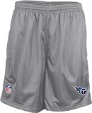 Reebok - Tennessee Titans Grey Coaches' Mesh Shorts