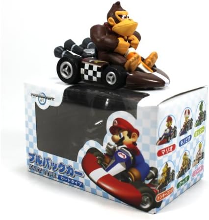 Nihon Auto Toy Nintendo Mario Kart Wii Pull Back Car - Donkey Kong in Kart
