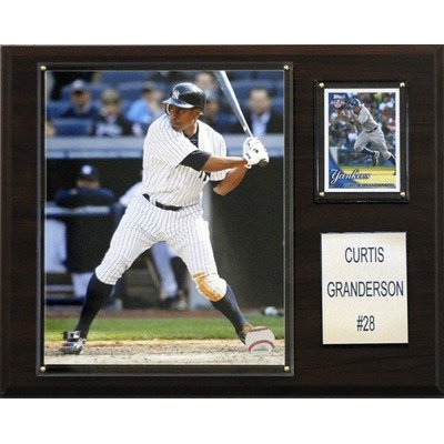 MLB New York Yankees Curtis Granderson Player Plaque