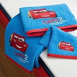 Disney Pixar Cars 2 Embroidered Face Cloth