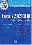 Concours ES-ASS-EJE-ME : Annales corrig�es