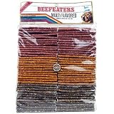 Beefeaters Multi-Flavored Rawhide Flat Chews - 75 ct