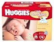Huggies Little Snugglers Diapers for Newborn, Big Pack, 76 Count