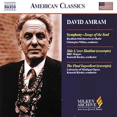 Amram - Symphony, Songs of the Soul