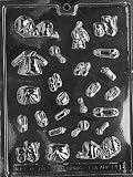 TINY BABY ASSORTMENT Baby Candy Mold Chocolate