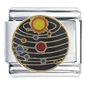 Solar System Italian Charms