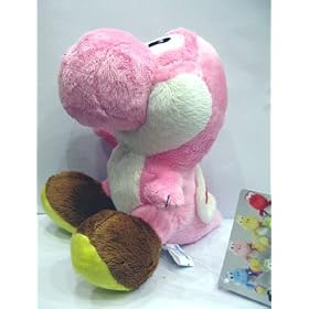 MARIO BROS.: Pink Yoshi 6 inches Plush