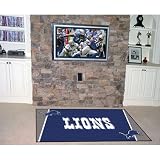 BSS - Detroit Lions NFL Floor Rug (4'x6')