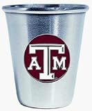 Texas A & M Aggies Stainless Steel Shot Glass (Set of 4)