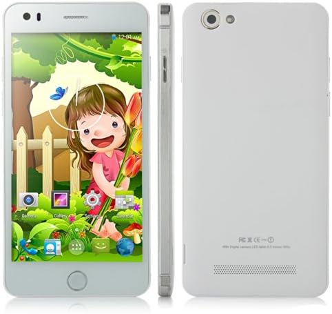 Mobiper S5S Android 4.4 smartphone 1.3ghz 5inch 7.9mm Slim 1GB 4GB OTG GPS 3G dual sim white