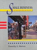 Small Business: Entrepreneurship and Beyond