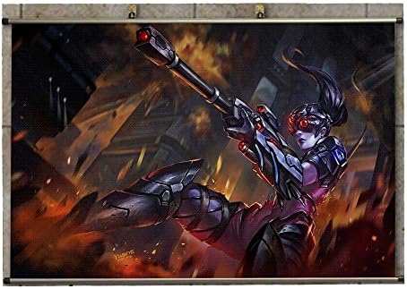 Canvas Wall Scroll Poster - Video Game Overwatch Widowmaker Overwatch RoyeanDK-728085