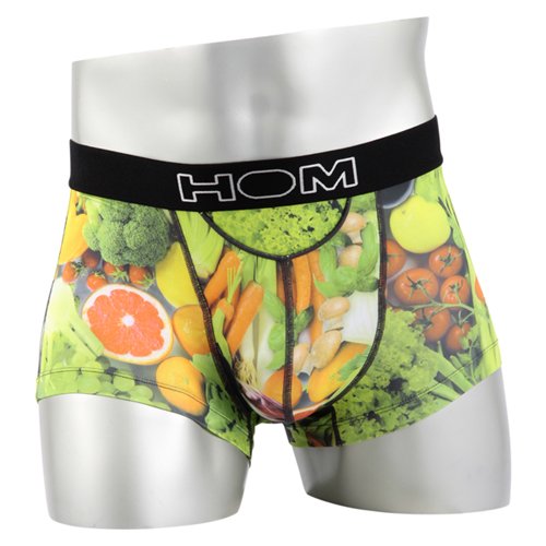(オム)HOM フレッシュサラダボウル柄 HO1 ボクサーパンツ(メンズ下着)