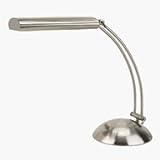 Verilux Modern Deluxe Full Spectrum Desk Lamp, Brushed Steel