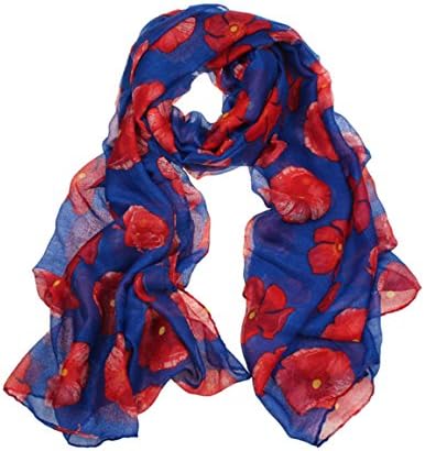HN 2017HN 2017 Fashionable and High Quaty Unique Design Vintage Warm Knitted Scraves Laides Scar (Blue)