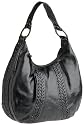 Jessica Simpson Dawson Large Hobo,Black,