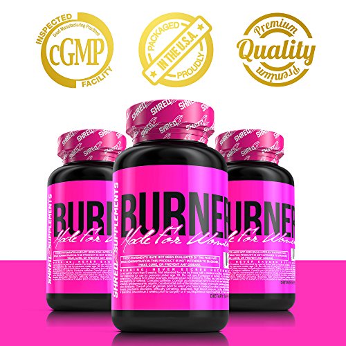 SHREDZ Burner for Women, 60 Capsules (1 Month) Lose Weight, Increase