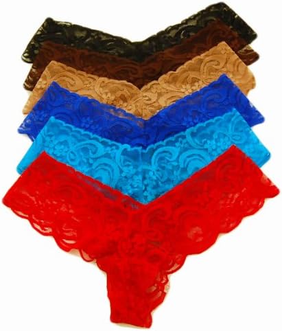 Sexy All Over Lace Panties 12 Pack