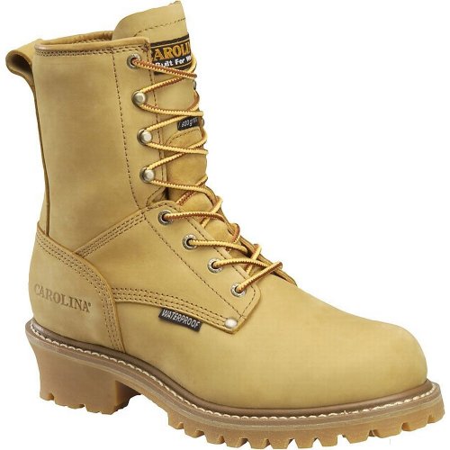 Men's Carolina® 8 Waterproof 600 grams Thinsulate™ Insulated Plain Toe Loggers