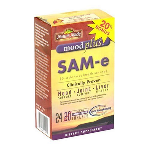 Cover image : Nature Made SAM-e MoodPlus 200mg, 24 Tablets