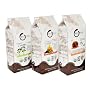 BuyWell 100% Fair Trade Organic Single Origin Sampler: Peru, Guatemala, Sumatra, 12-Ounce Bags (Pack of 3) WHOLE BEAN