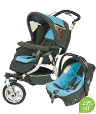 Jane Slalom Pro Strata 3 Wheeler Pushchair - Utopia